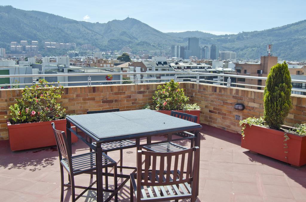 122 Plaza Apartahotel Bogotá Exteriör bild